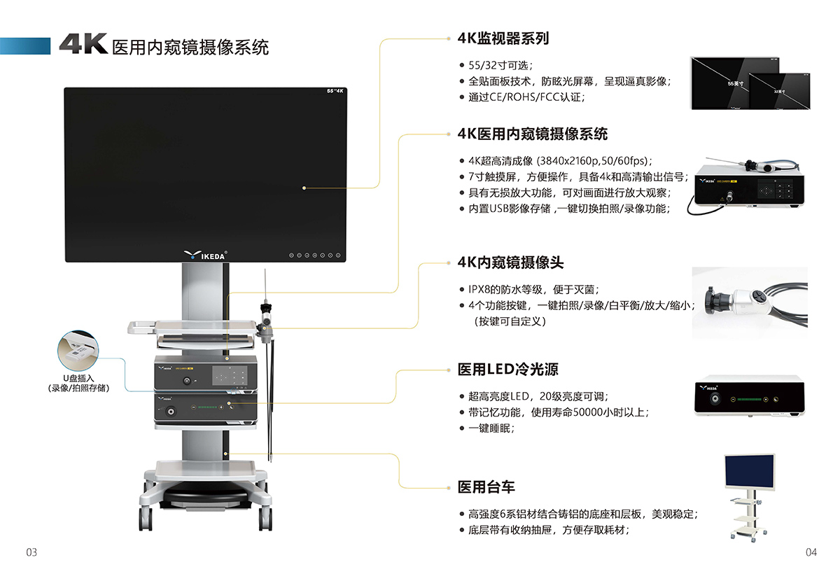 益柯達(dá)超高清4K醫(yī)用內(nèi)窺鏡攝像系統(tǒng)的優(yōu)勢(shì)有哪些？